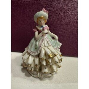 Vintage Lady Porcelain Figurine